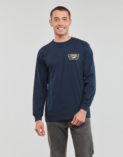 Blue long sleeve vans shirt online