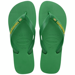 HAVAIANAS BRASIL LOGO COLOURS PATRIA GREEN