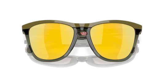 OAKLEY EYEWEAR FROGSKINS RANGE-Dark brush/olive ink 24k polar