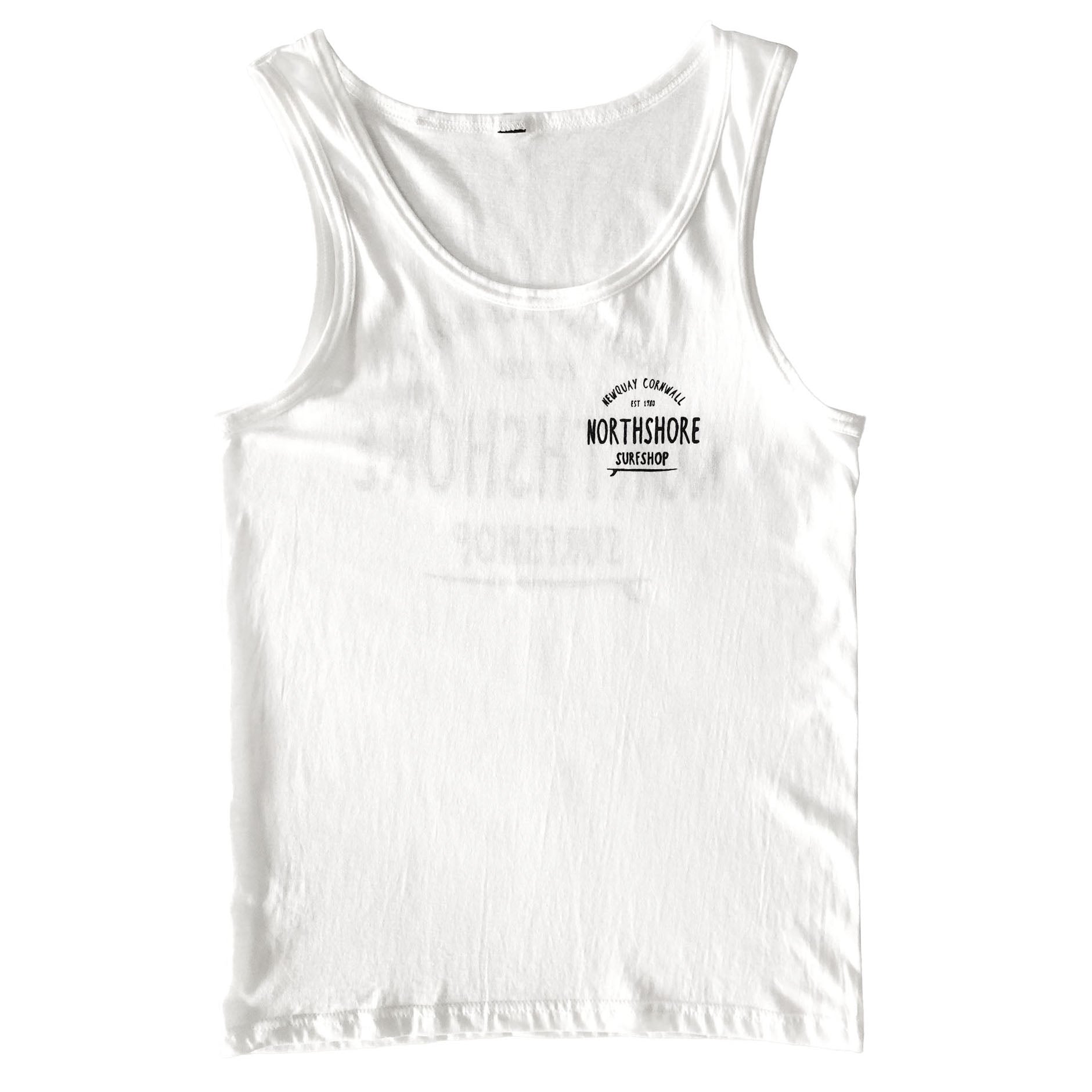 Northshore Core Classic Logo Vest- White - Northshore Surf Shop - Vest - 