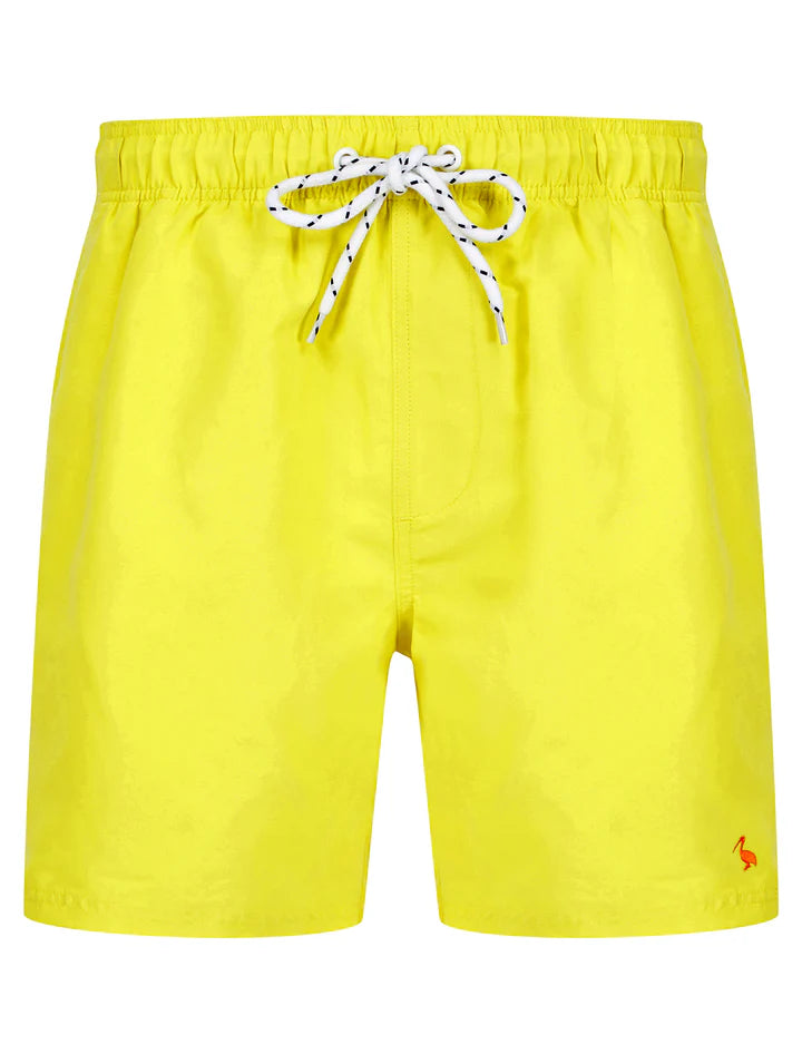 Abyss Swim Shorts-Yellow