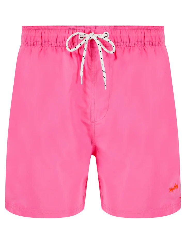 TOKYO LAUNDRY NAMASTE 3 CLASSIC SWIM SHORTS - CARNATION PINK | Tokyo Laundry | Shorts