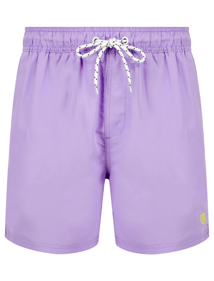 Abyss Swim Shorts-Purple Rose