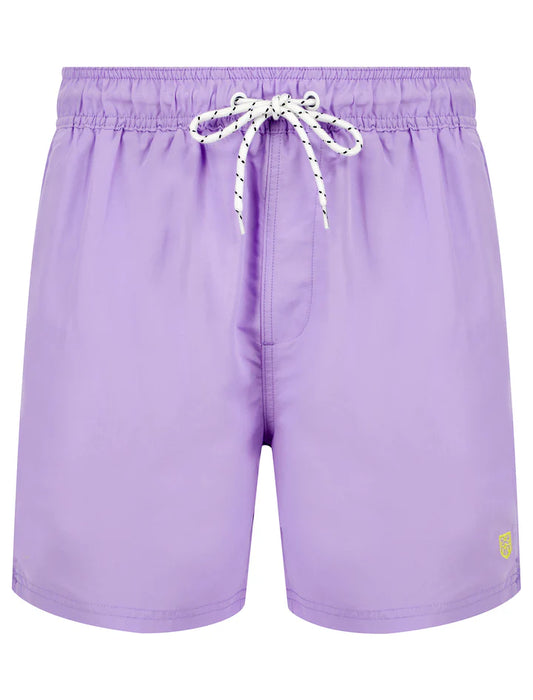Abyss Swim Shorts-Purple Rose