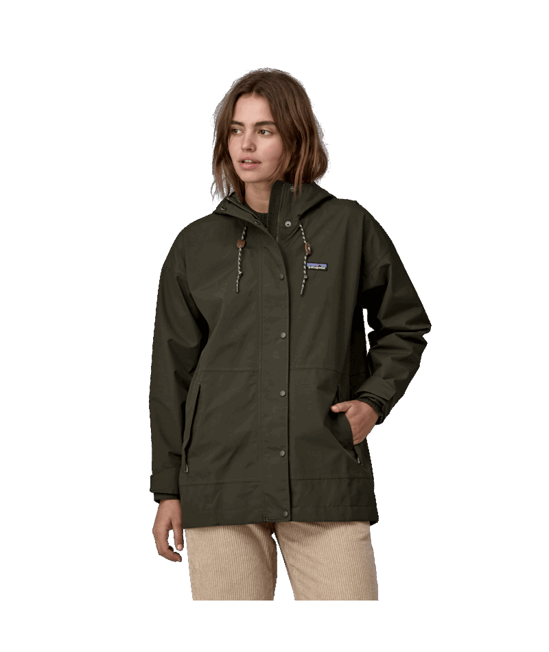 Patagonia Outdoor Everyday Rain Jacket-Pine Needle Green