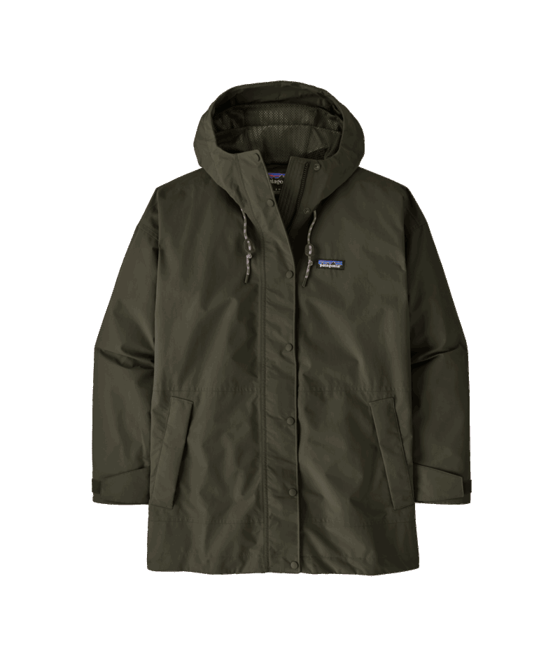 Patagonia Outdoor Everyday Rain Jacket-Pine Needle Green