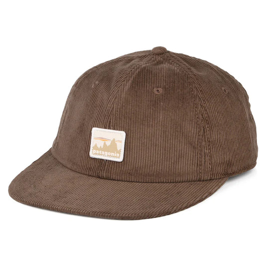 Patagonia Corduroy Cap 73 Skyline: Top soil Brown