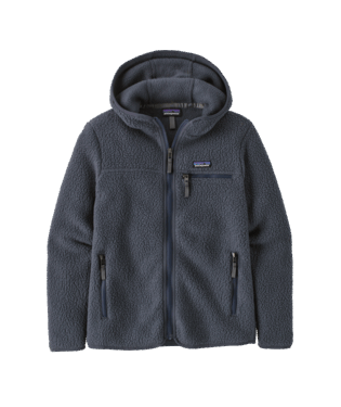 Patagonia Retro pile Hoody-Smoulder Blue