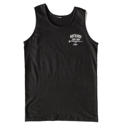 Northshore Core Classic Logo Vest- Black - Northshore Surf Shop - Vest - 