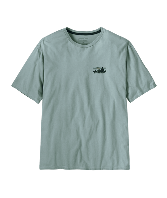 Patagonia Men's '73 Skyline Organic T-Shirt-Thermal Blue