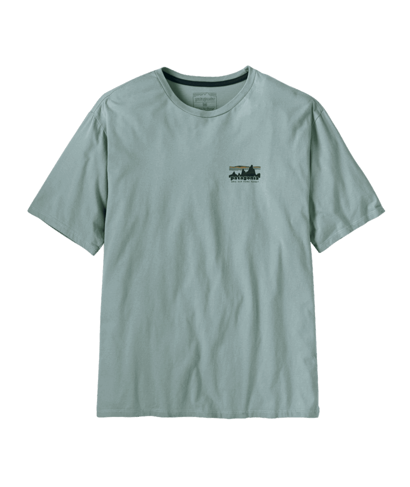 Patagonia Men's '73 Skyline Organic T-Shirt-Thermal Blue | Patagonia |