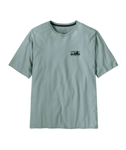 Patagonia Men's '73 Skyline Organic T-Shirt-Thermal Blue | Patagonia |