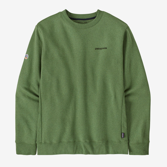 Patagonia Fitz Roy Icon Uprisal Crew Sweatshirt-Terrain Green