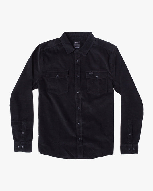 RVCA Freeman Cord Men’s Long Sleeve Shirt - RVCA - Shirt - 