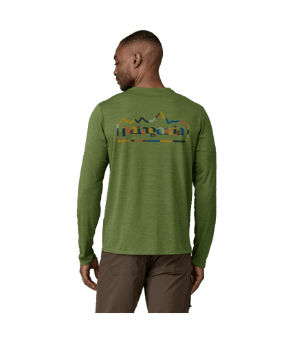 Patagonia Men's Long-Sleeved Capilene® Cool Daily Graphic Shirt-Unity Fitz-Terrain Green | Patagonia |