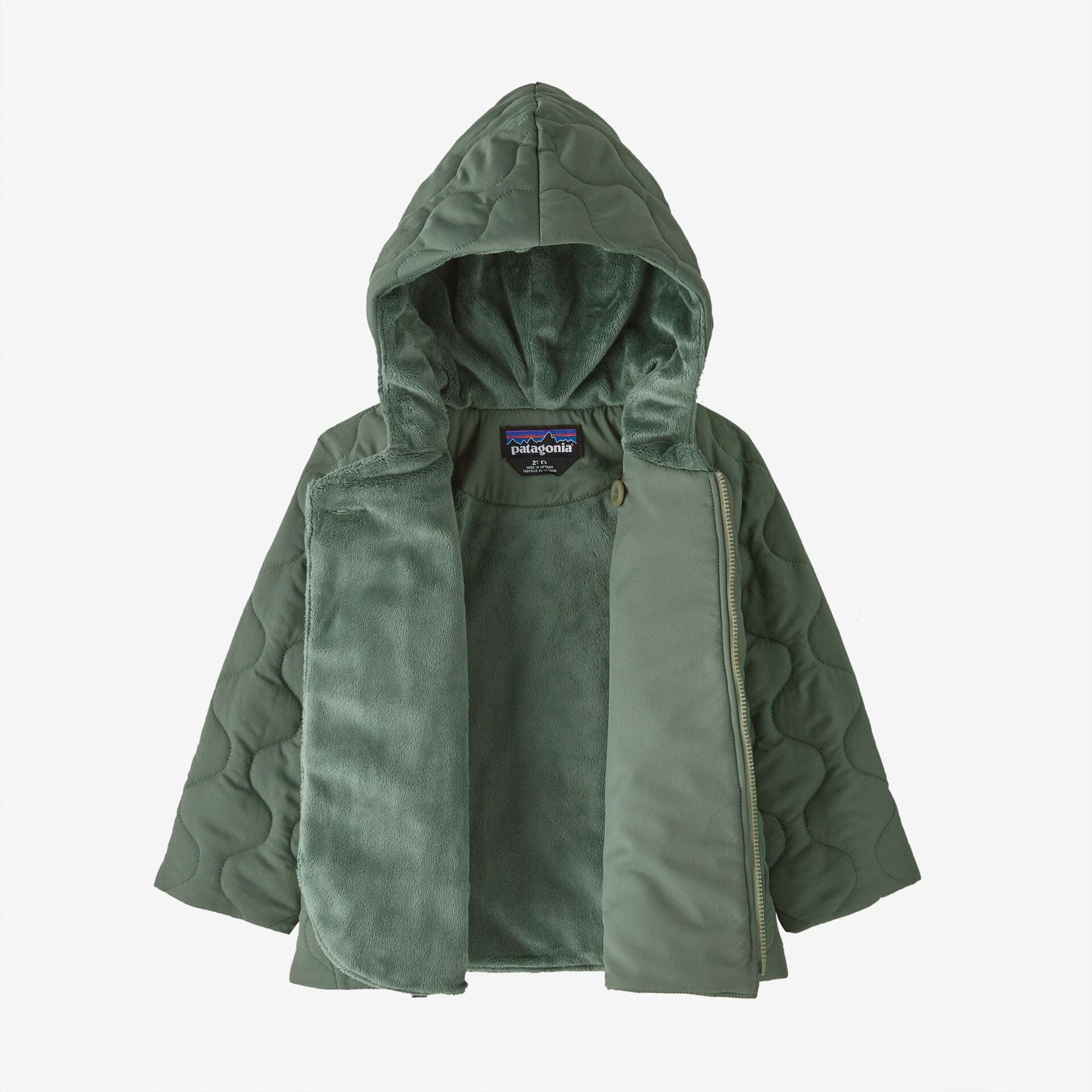 Patagonia Baby Quilted Puff Jacket-Hemlock Green | Patagonia |