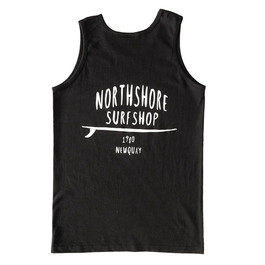 Northshore Core Classic Logo Vest- Black - Northshore Surf Shop - Vest - 