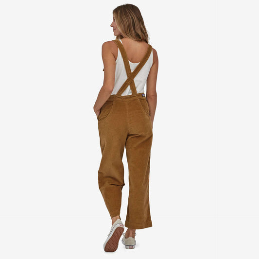 Patagonia Women's Stand Up® Cropped Corduroy Overalls-Nest Brown | Patagonia |