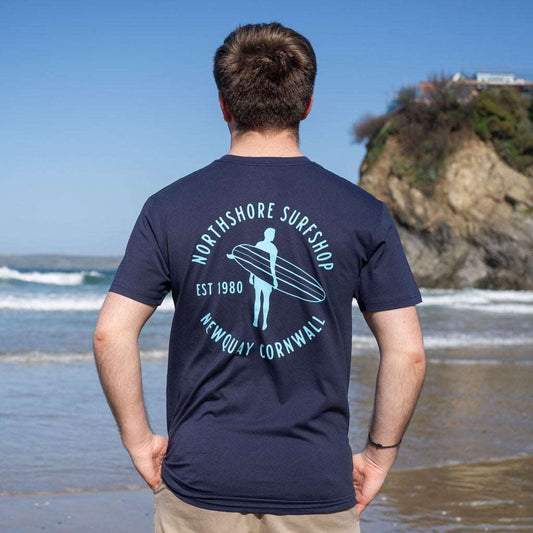 Heritage Organic Tee | Dark Navy | Northshore Surf Shop | T Shirt