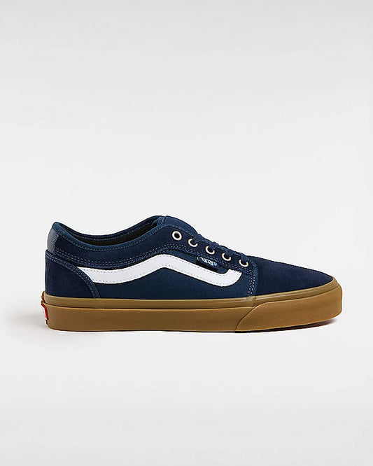 Vans Chukka Low Side Stripe - Navy/Gum | Vans | Outdoor Shoes