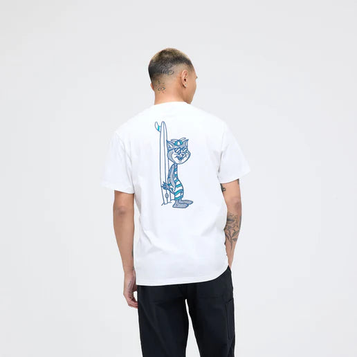 Stance Kool Kat Tshirt-White | Stance | T Shirt