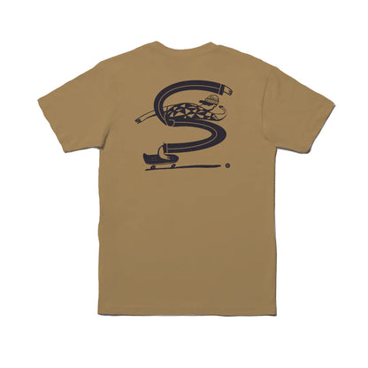 Stance Pounding Pavement Tshirt-Khaki | Stance | T Shirt