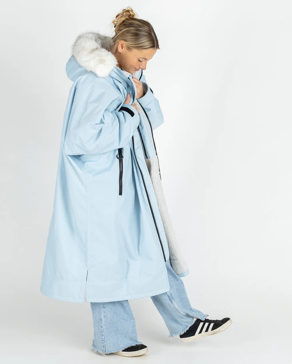 DryRobe Alpine Adult Long Sleeve - Ice Blue