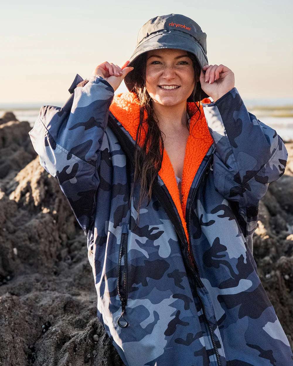 Dryrobe Fleece Lined Bucket Hat | Dryrobe | Bucket hat