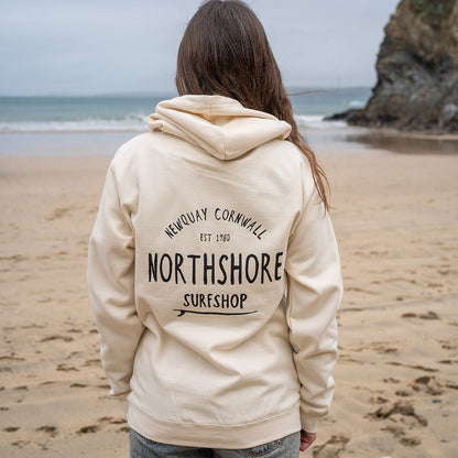 Northshore Core Classic Logo Hooded Sweatshirt- Vanilla Milk - Northshore Surf Shop - Hooded Sweatshirt - 