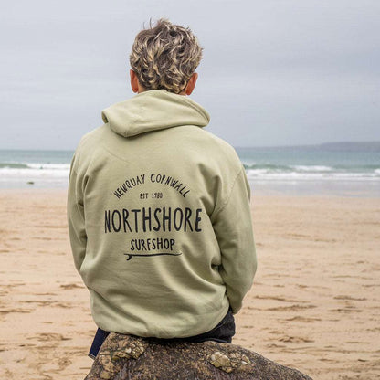 Northshore Core Classic Logo Hooded Sweatshirt- Pistachio - Northshore Surf Shop - Hooded Sweatshirt - 