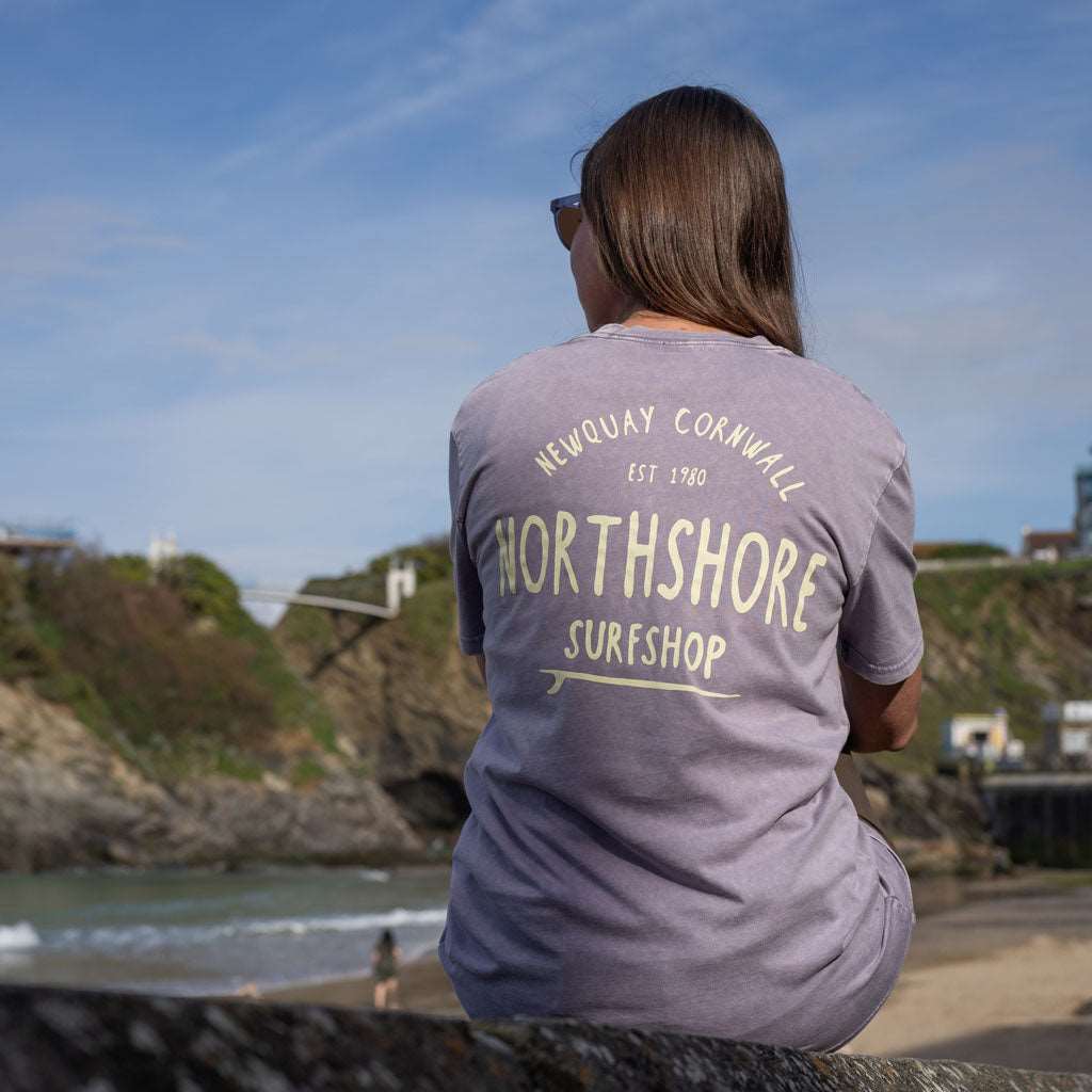 Northshore Core Organic T Shirt- Orchid Stone - Northshore Surf Shop - T Shirt - 