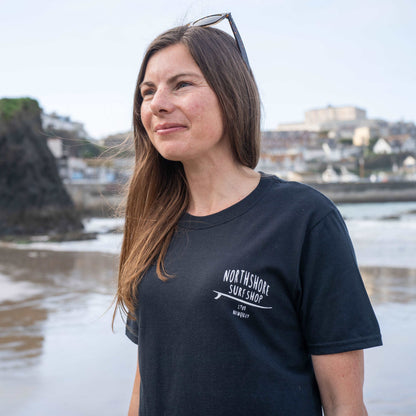 Classic Logo Organic Tee | Navy Stone