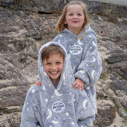 Kids Glow in the Dark Northshore Snuggle Fleece Robe - Northshore Surf Shop - Fleece Robe - 