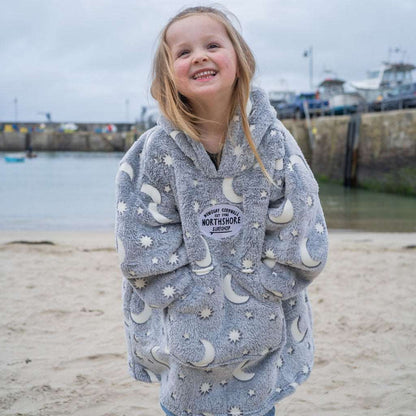 Kids Glow in the Dark Northshore Snuggle Fleece Robe - Northshore Surf Shop - Fleece Robe - 