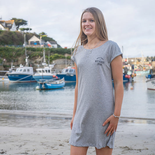 Northshore Girls T Shirt Dress- Heather Grey - Northshore Surf Shop - Dress - 