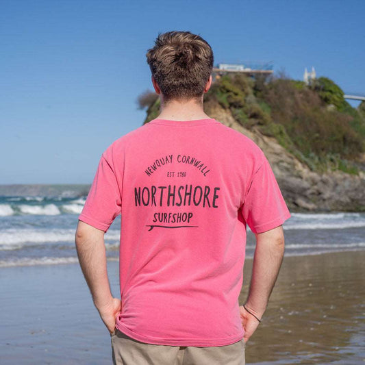 Northshore Core Classic  Comfort Colour Tee Shirt- Crunchberry - Northshore Surf Shop - T Shirt - 