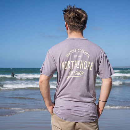 Northshore Core Organic T Shirt- Orchid Stone - Northshore Surf Shop - T Shirt - 