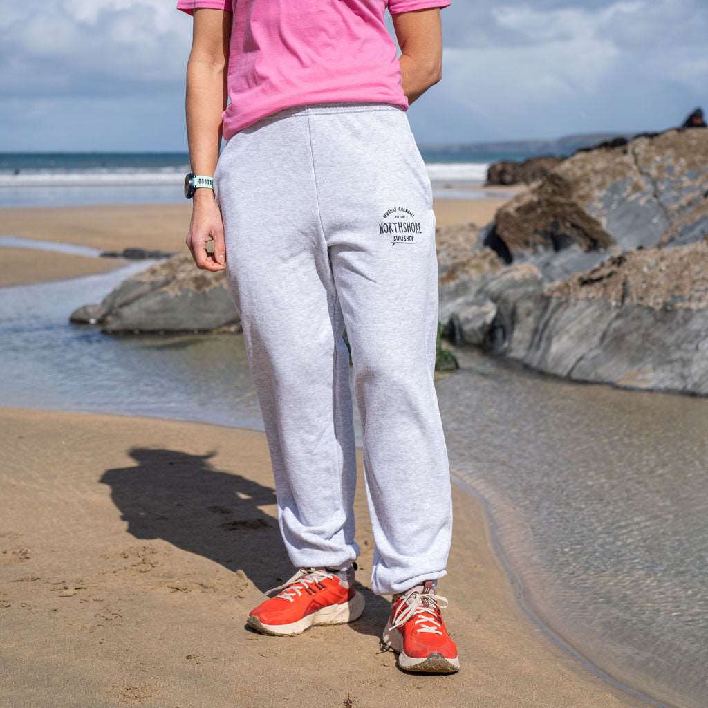 Northshore Core Classic Jogging Pants -Heather Grey - Northshore Surf Shop - Jogging Bottoms - 