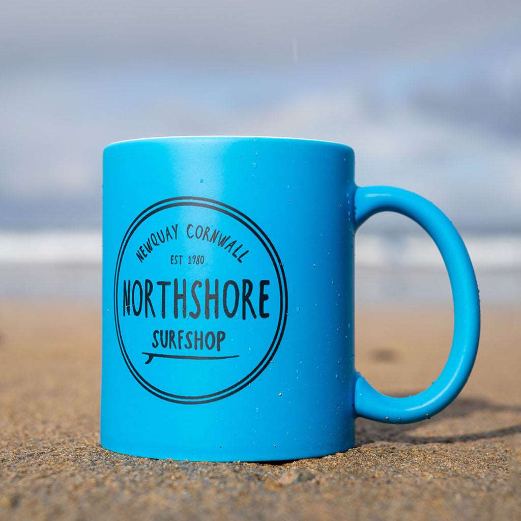 Northshore Core Logo Fluro Mug - Northshore Surf Shop - Coffee Cup - 