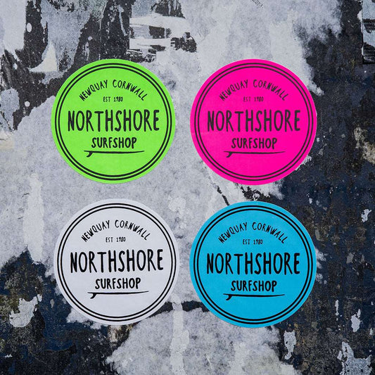 Northshore Core Circle Logo Sticker - Northshore Surf Shop - Stickers - 