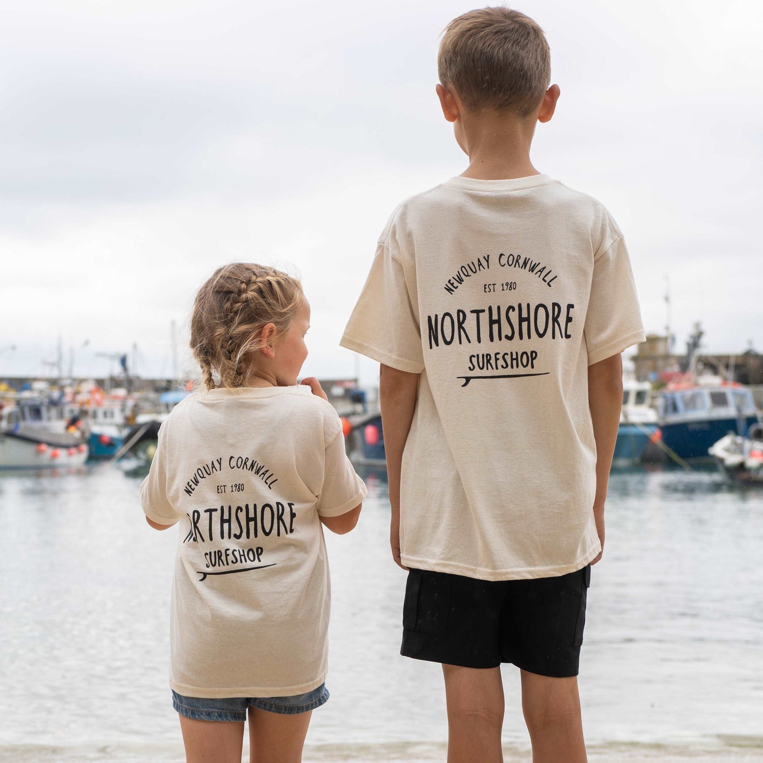 Kids Classic Logo Tee | Natural | Northshore Surf Shop | Kids Clothing