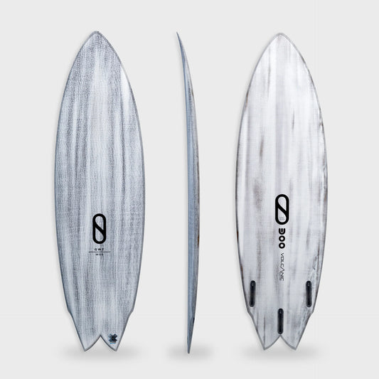 FIREWIRE VOLCANIC GREAT WHITE TWIN SURFBOARD ( including free fins ) 6'4" x 21 9 16" x 2 7 8" x 42.0L | Firewire | Epoxy Surfboard