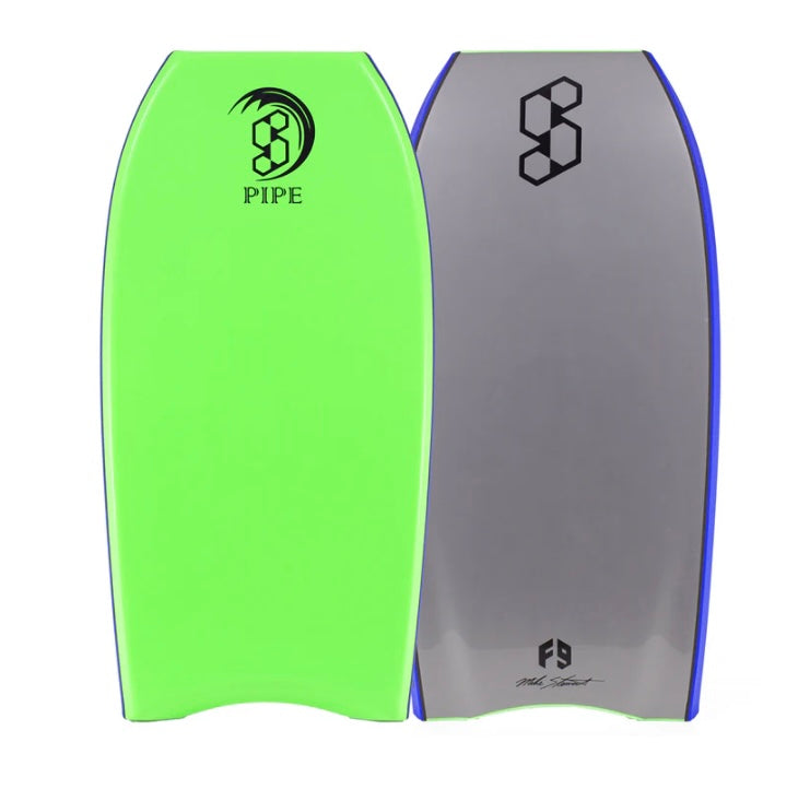 Science Pipe PE Stringer Bodyboard - Green / Silver