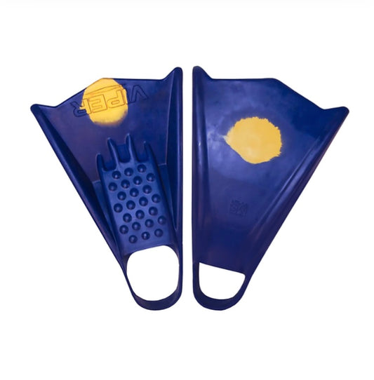 Science Mike Stewart Viper Bodyboarding Fins - Blue / Yellow