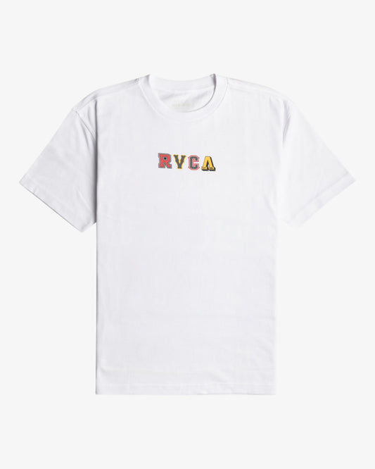 RVCA “ Letterman “ Men’s Organic Tee Shirt - RVCA - T Shirt - 