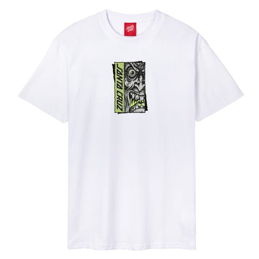 Santa Cruz Roskopp Rigid Face Front Tee Shirt - Santa Cruz - T Shirt - 