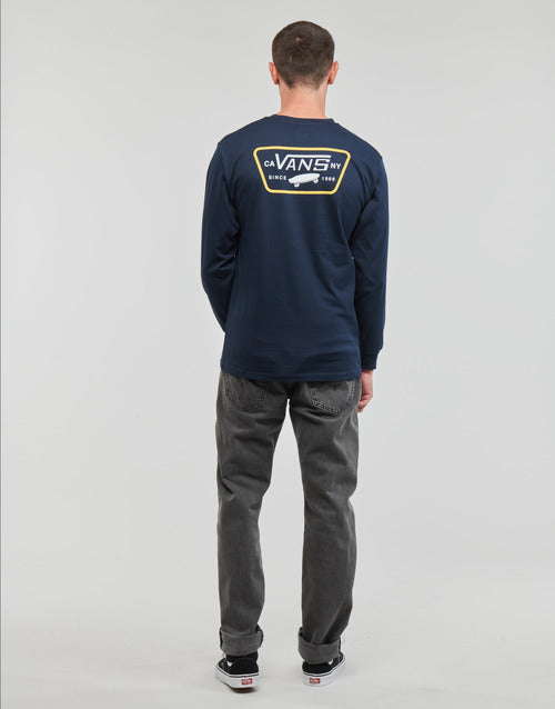 VANS MEN’S FULL PATCH BACK LONG SLEEVE TEE SHIRT - Vans - Long Sleeve T Shirt - 