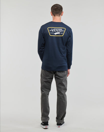 VANS MEN’S FULL PATCH BACK LONG SLEEVE TEE SHIRT - Vans - Long Sleeve T Shirt - 