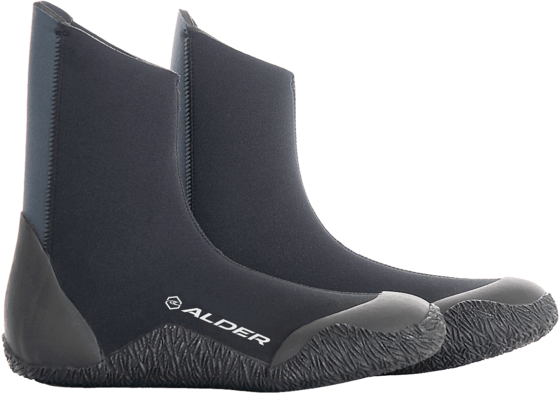 ALDER EDGE 5mm ROUND TOE WETSUIT BOOTS - Alder - Wetsuit Boots - 