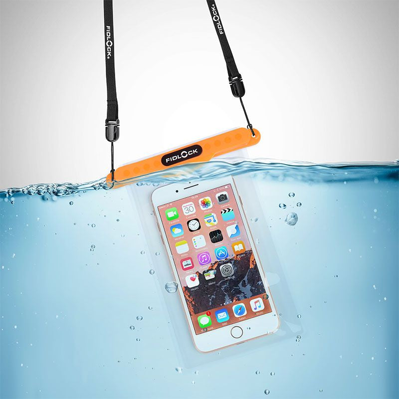 Fidlock Hermetic Dry Bag Medi Orange | Fidlock | Waterproof Phone Case